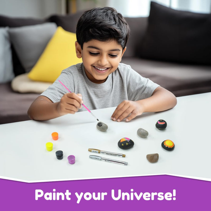 Bloomingo Soar into Space DIY Rock Painting Kit