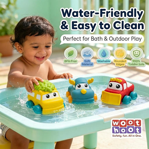 Bloomingo Tubby Trucks Multicolour Edition Pack of 3