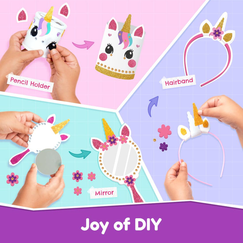 Bloomingo Unicorn Universe 6-in-1 DIY Art & Craft Kit