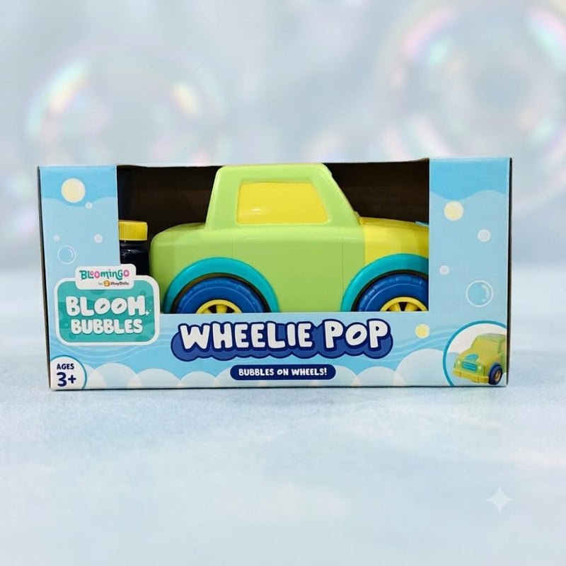 Bloomingo Wheelie Pop Bubbles On Wheels! Bloom Bubbles