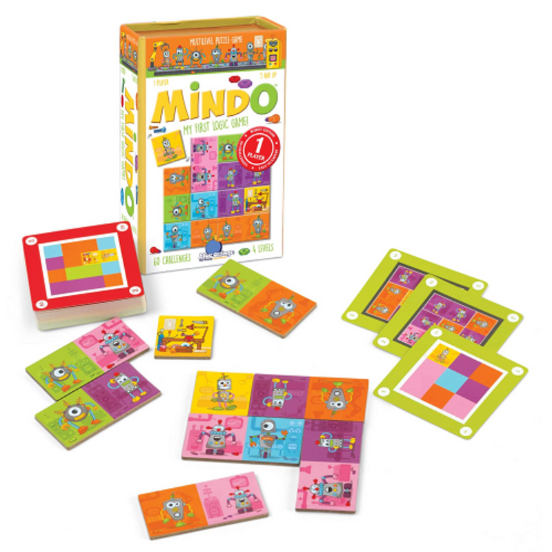 Blue Orange Mindo Robot
