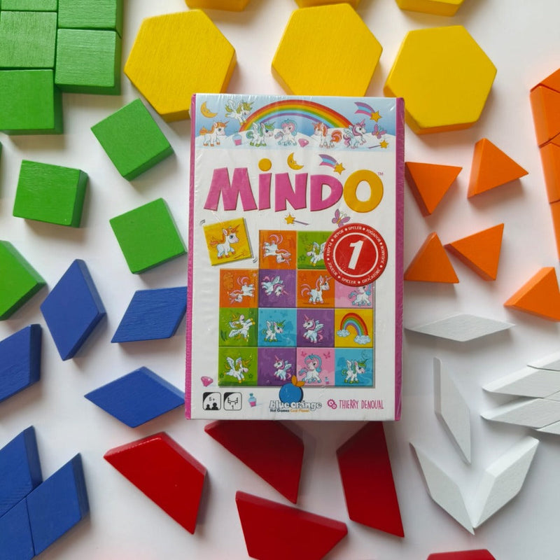 Blue Orange Mindo Unicorn
