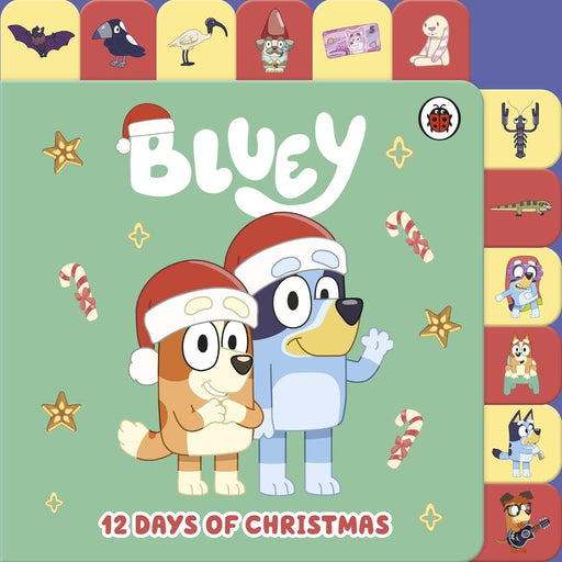 Bluey 12 Days Of Christmas-Board Book-Prh-Toycra