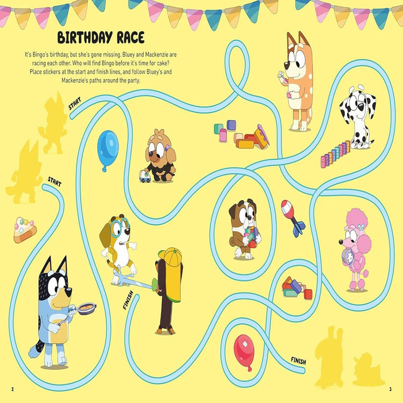 Bluey And Friends Sticker Activity Book