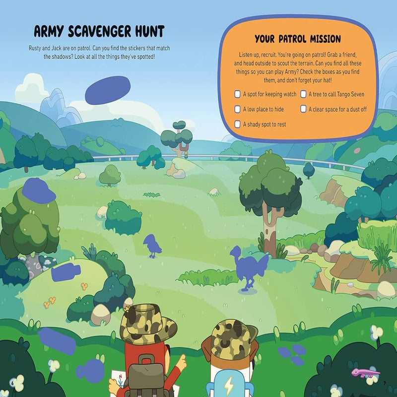 Bluey And Friends Sticker Activity Book