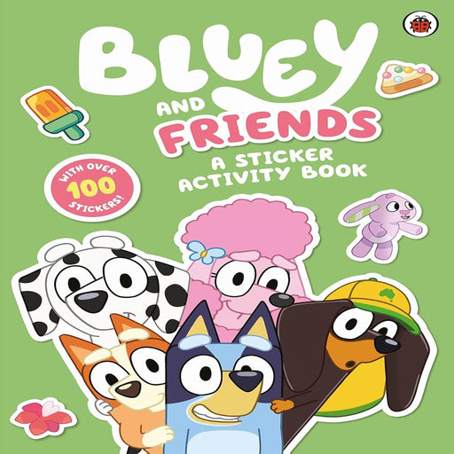 Bluey And Friends Sticker Activity Book-Sticker Book-Prh-Toycra