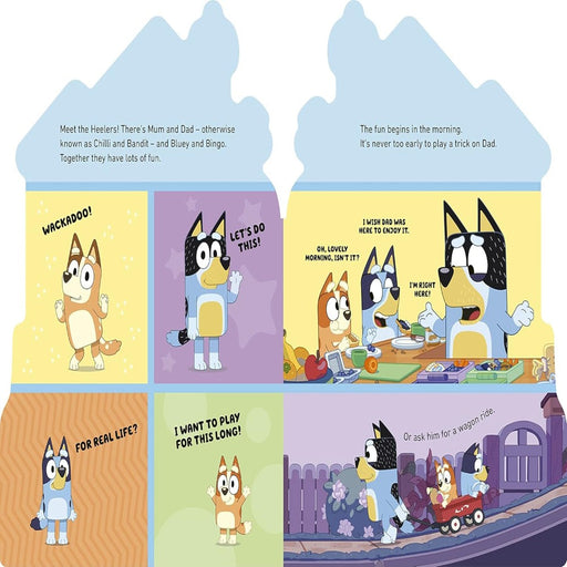 Bluey At Home With The Heelers-Board Book-Prh-Toycra