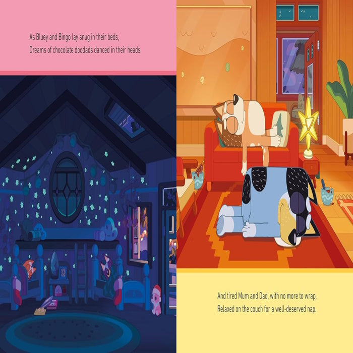 Bluey : Bluey Night Before Christmas-Picture Book-Prh-Toycra