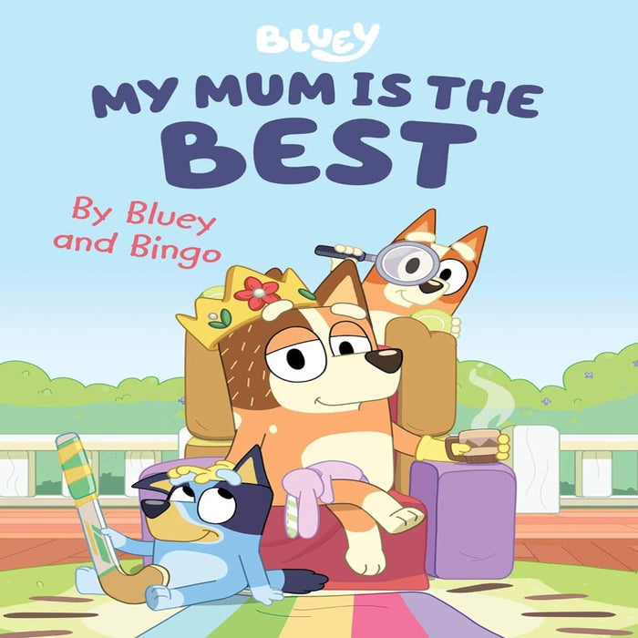 Bluey Board Book-Board Book-Prh-Toycra