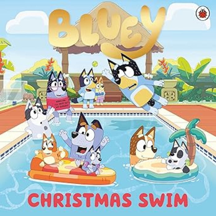 Bluey Christmas Swim-Picture Book-Prh-Toycra