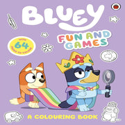 Bluey Fun And Games Colouring Book