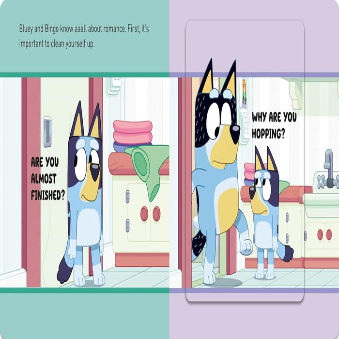 Bluey : How To Be Romance A Lift-The Flap Book-Board Book-Prh-Toycra