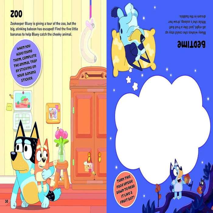 Bluey Meet Bluey! Sticker Activity Book-Sticker Book-Prh-Toycra