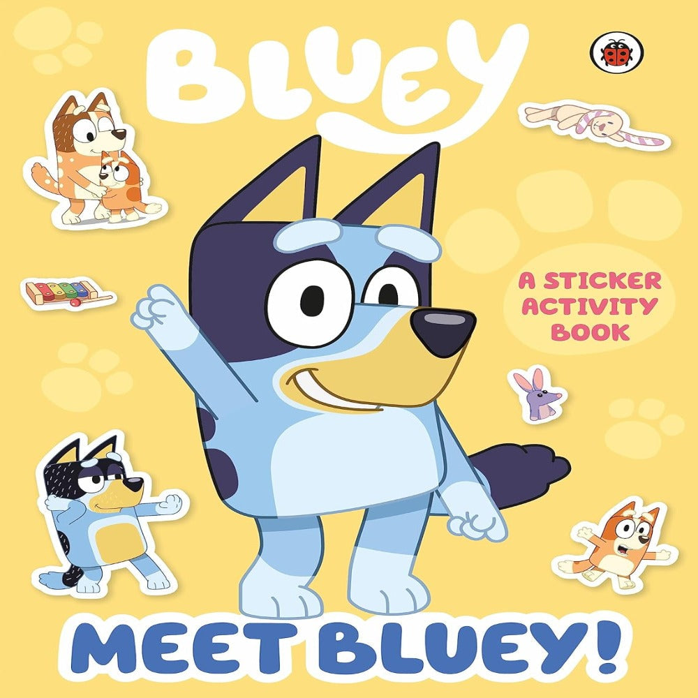 Bluey Meet Bluey! Sticker Activity Book — Toycra