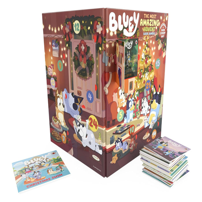 Bluey : The Most Amazing Advent Book Bundle-Story Books-Prh-Toycra