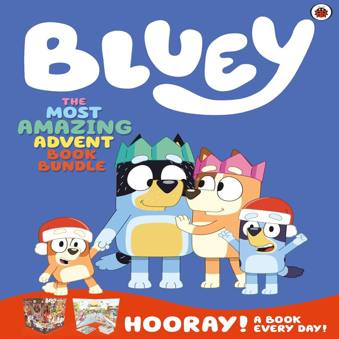 Bluey : The Most Amazing Advent Book Bundle-Story Books-Prh-Toycra