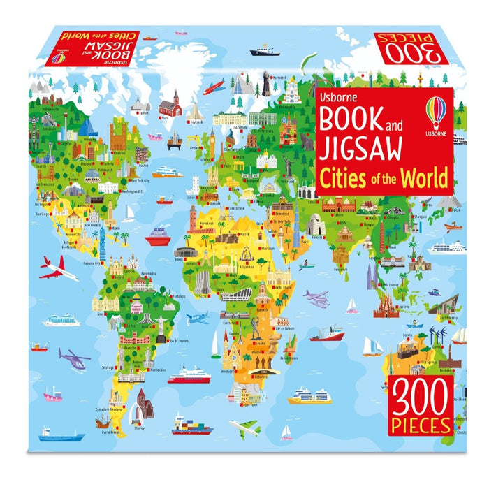 Book And Jigsaw Puzzles (300 Pieces)-Puzzles-Usb-Toycra