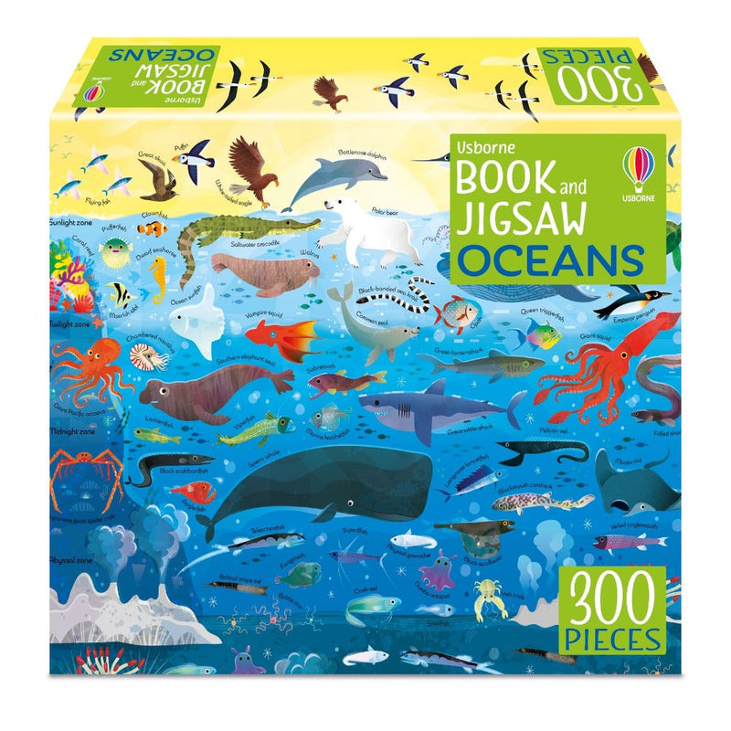 Book And Jigsaw Puzzles (300 Pieces)