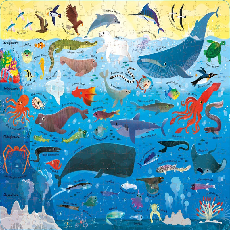Book And Jigsaw Puzzles (300 Pieces)