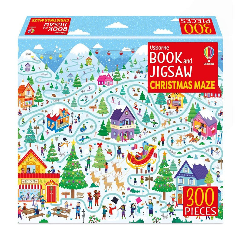 Book And Jigsaw Puzzles (300 Pieces)