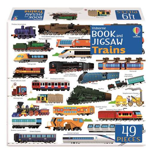 Book And Jigsaw Puzzles (49 Pieces)