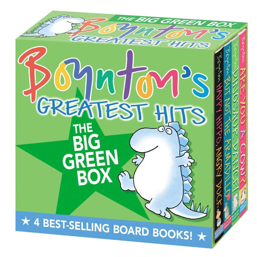 Boynton's Greatest Hits The Big Green Box (Set Of 4 Books)-Board Book-SS-Toycra