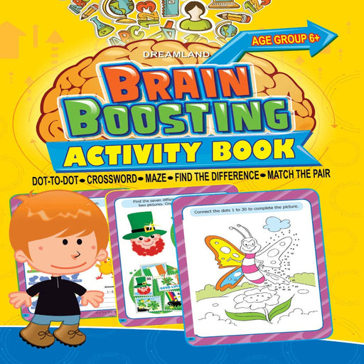 Brain Boosting Activity Book Age 6+-Activity Books-Dr-Toycra