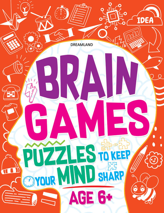 Brain Games Puzzles To Keep Your Mind Sharp-Activity Books-Dr-Toycra