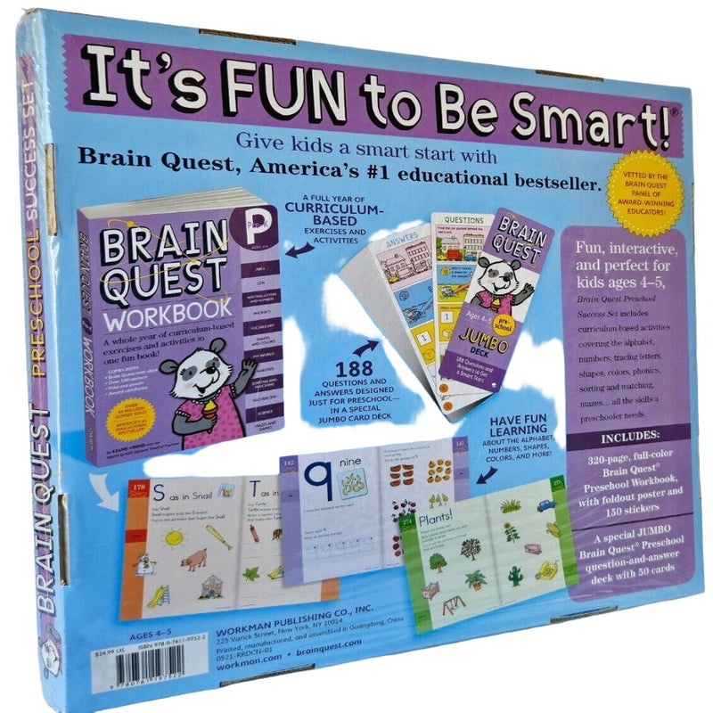 Brain Quest Preschool Success Set