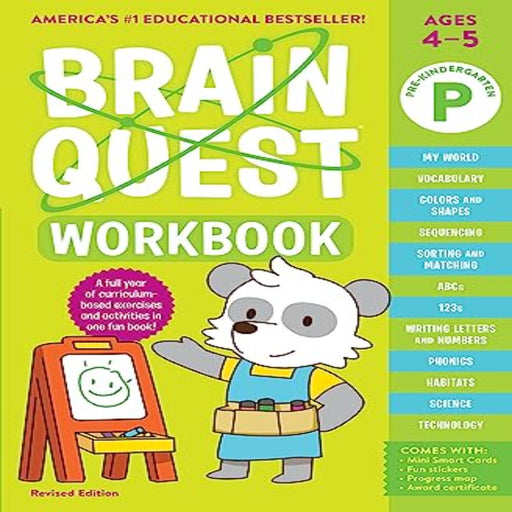 Brain Quest Workbook-Activity Books-Toycra Books-Toycra