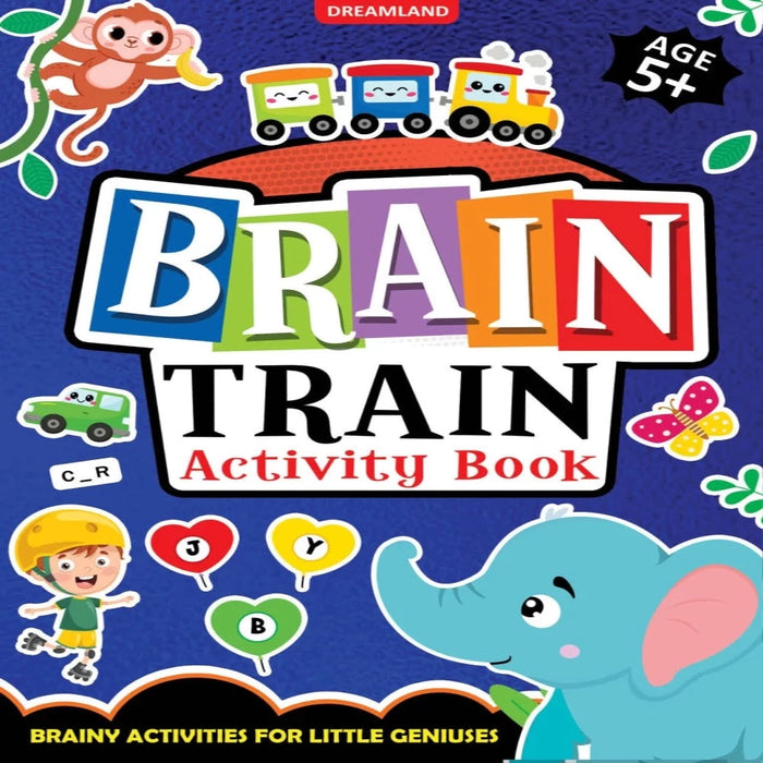 Brain Train Activity Book-Activity Books-Dr-Toycra