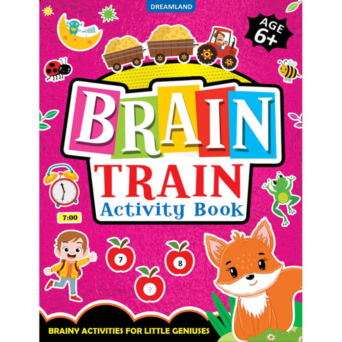 Brain Train Activity Book-Activity Books-Dr-Toycra