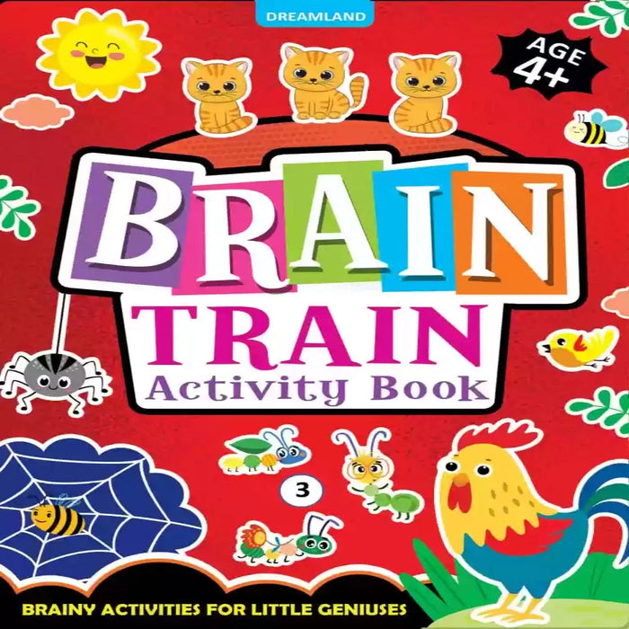 Brain Train Activity Book-Activity Books-Dr-Toycra