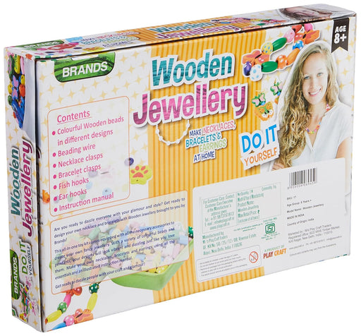Brands Wooden Jewellery Making DIY Kit-Arts & Crafts-Play Craft-Toycra