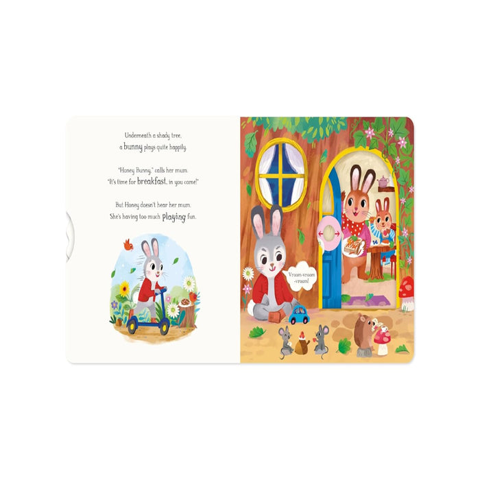 Breakfast For Little Bunnies-Board Book-Pan-Toycra