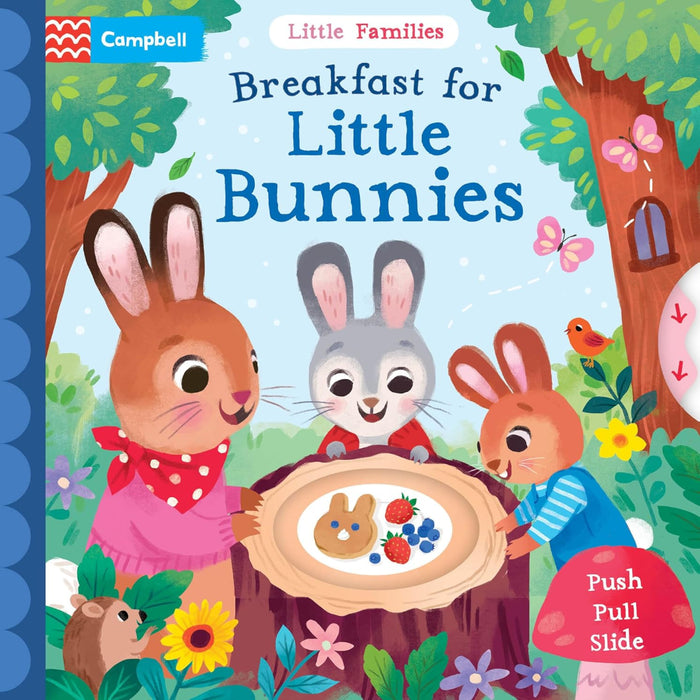 Breakfast For Little Bunnies-Board Book-Pan-Toycra