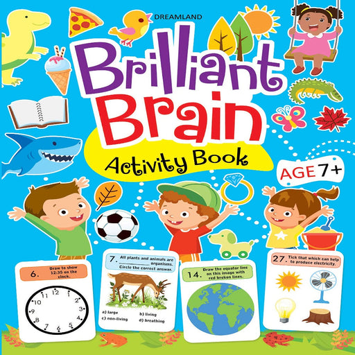 Brilliant Brain Activity Book 7+-Activity Books-Dr-Toycra