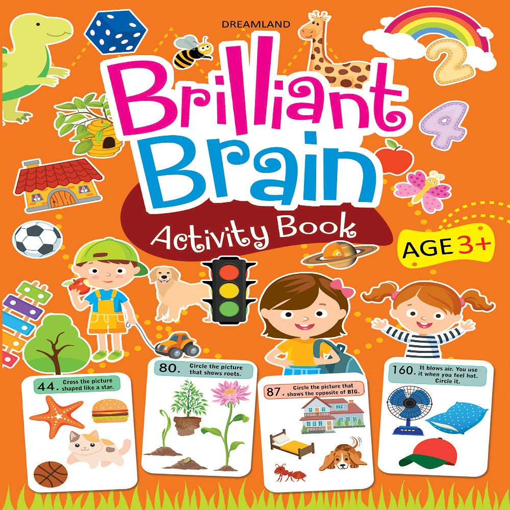 Brilliant Brain Activity Book Age 3+ — Toycra