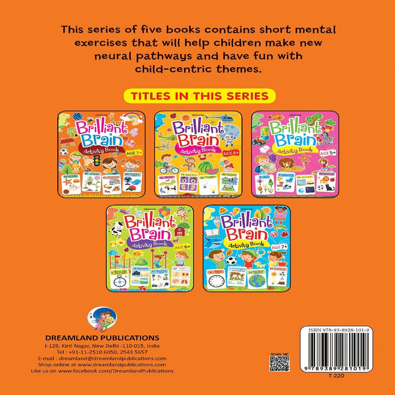 Brilliant Brain Activity Book Age 3+
