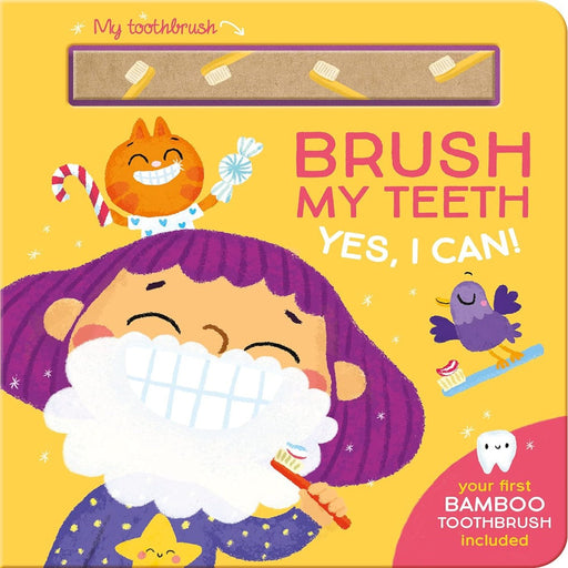 Brush My Teeth Yes, I Can-Board Book-Toycra Books-Toycra