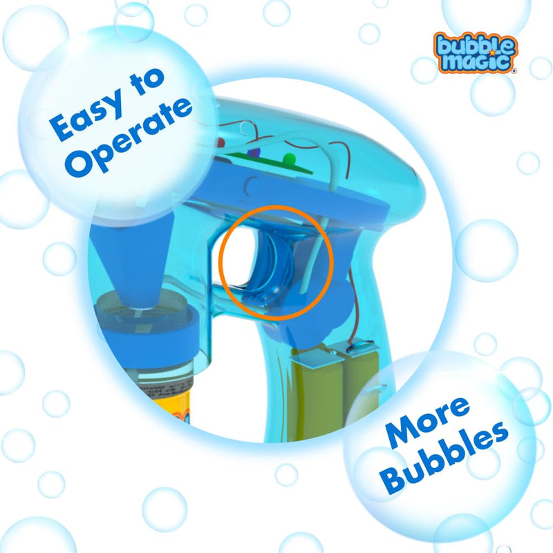 Bubble Magic Light Up Electronic Bubble Blaster