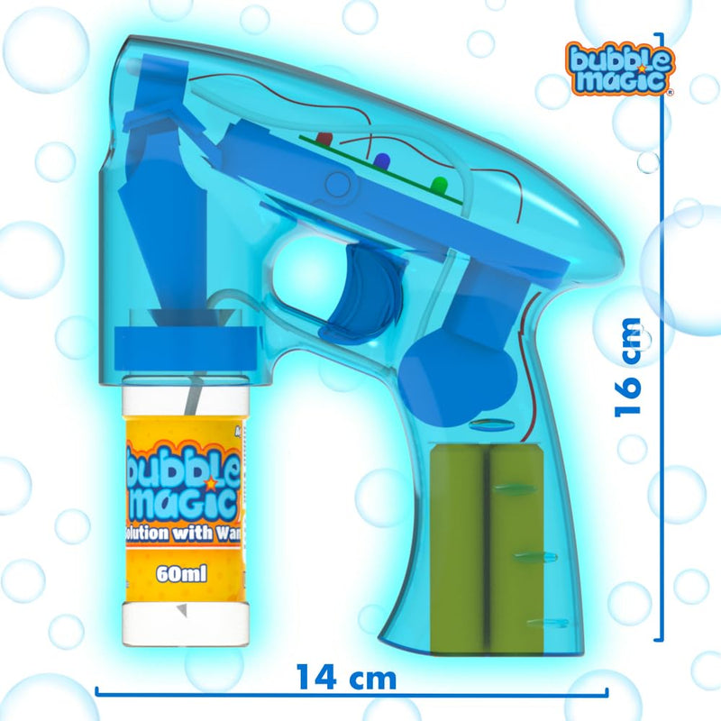 Bubble Magic Light Up Electronic Bubble Blaster