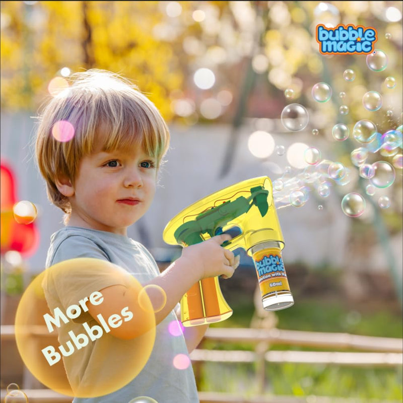Bubble Magic Light Up Electronic Bubble Blaster
