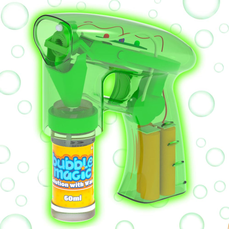 Bubble Magic Light Up Electronic Bubble Blaster