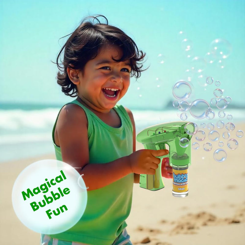 Bubble Magic Light Up Electronic Bubble Blaster