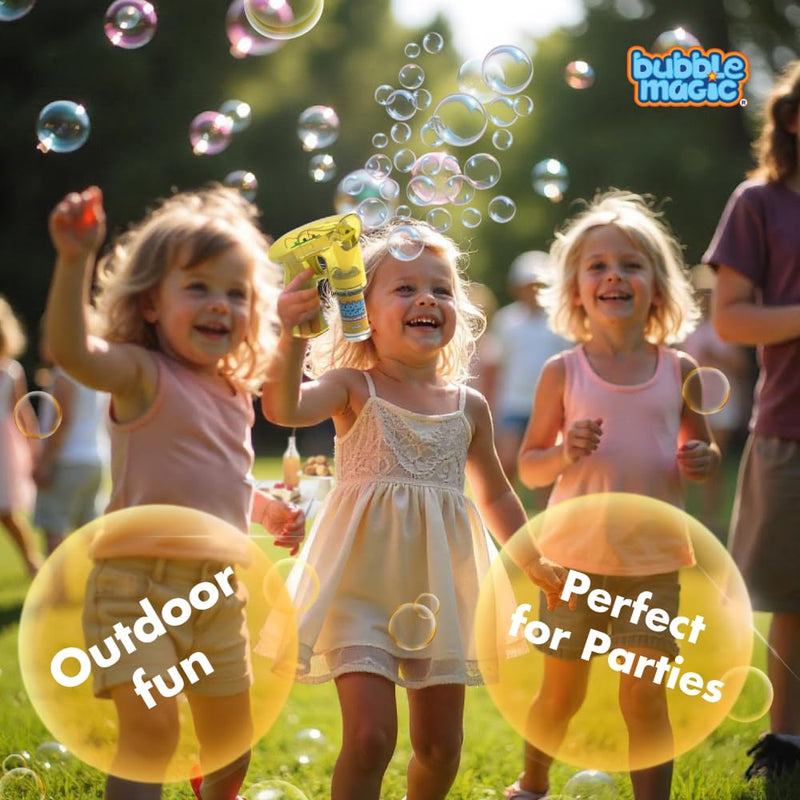 Bubble Magic Light Up Electronic Bubble Blaster