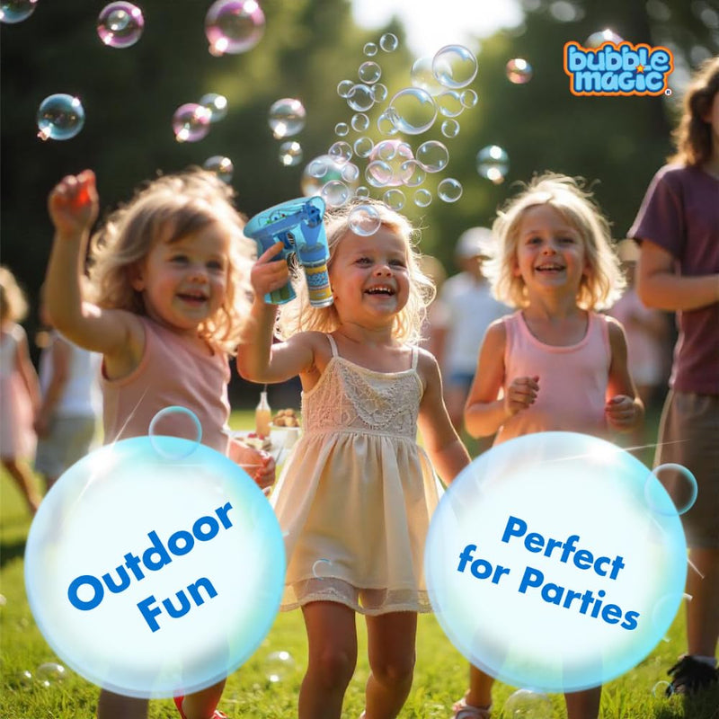 Bubble Magic Light Up Electronic Bubble Blaster
