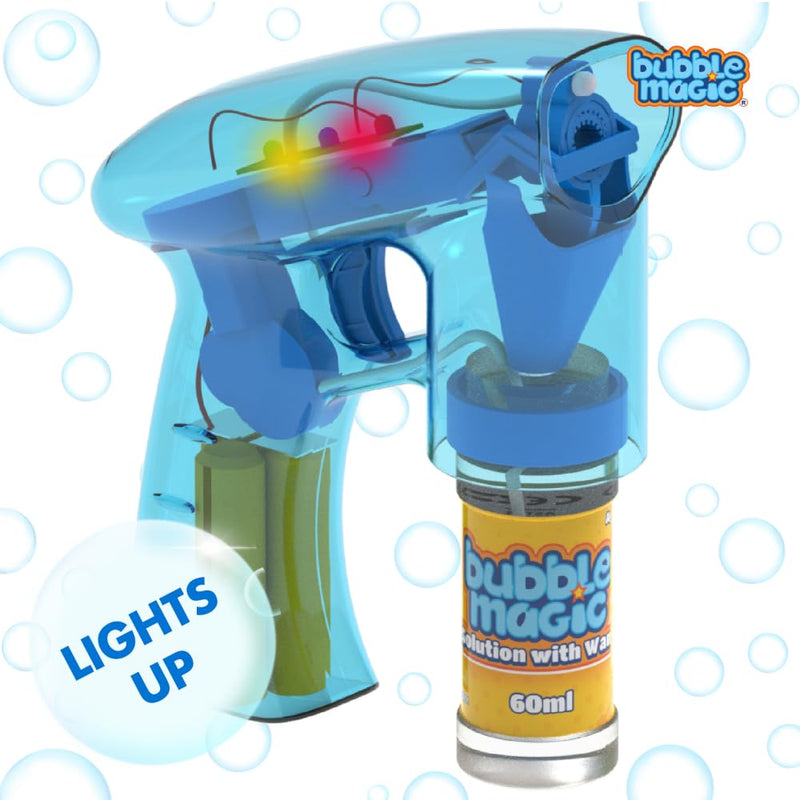 Bubble Magic Light Up Electronic Bubble Blaster