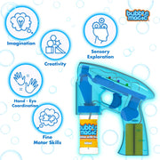 Bubble Magic Light Up Electronic Bubble Blaster