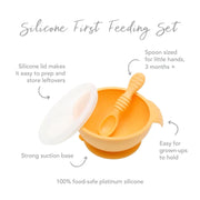 Bumkins Silicone First Feeding Set